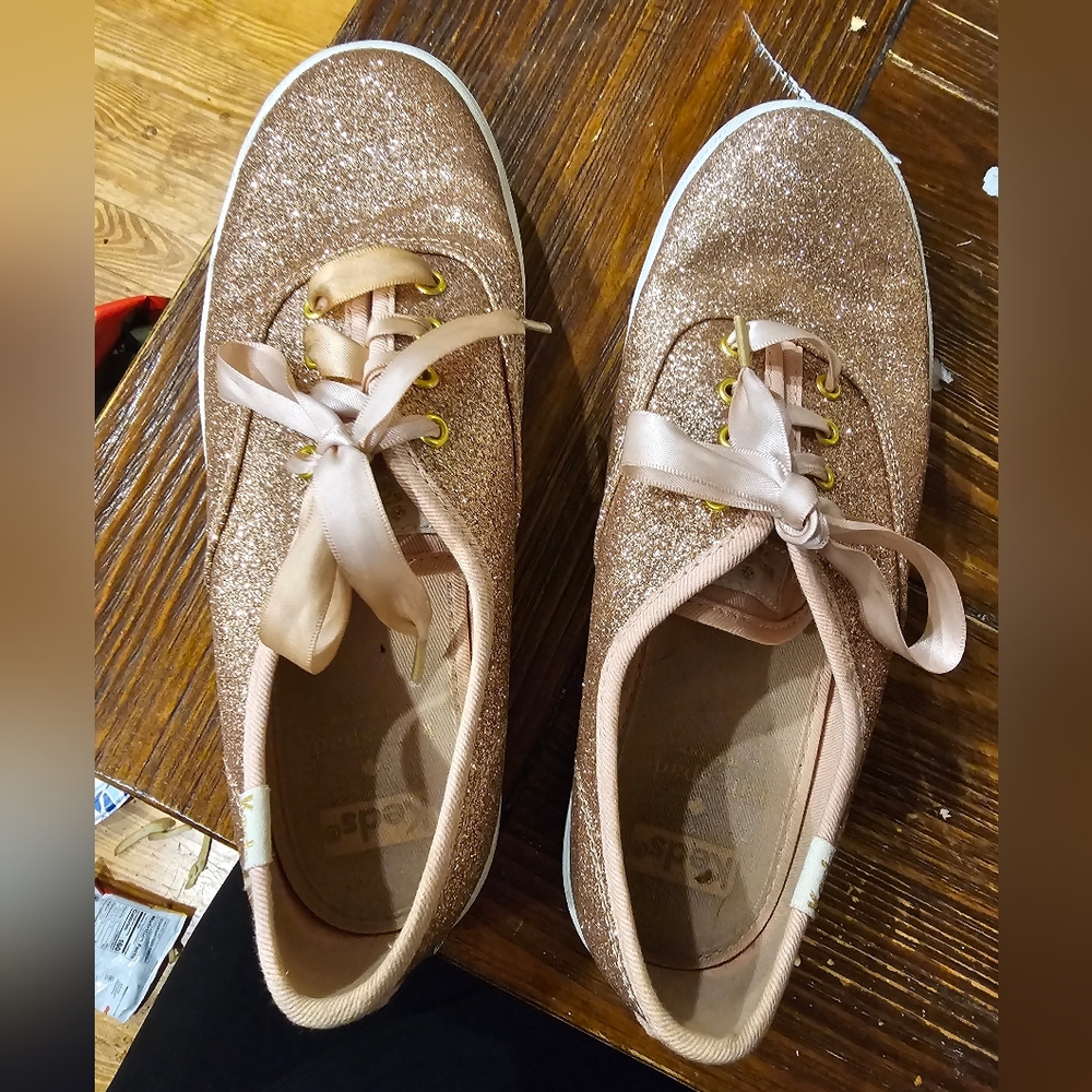Girls glitter keds